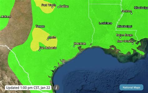 Air Quality Forecast for Lott, TX .